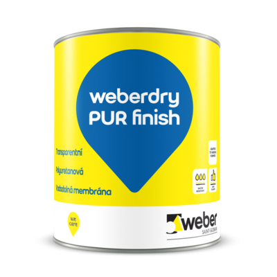 Weberdry PUR finish