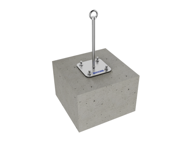 Úzký kotvicí bod do betonu