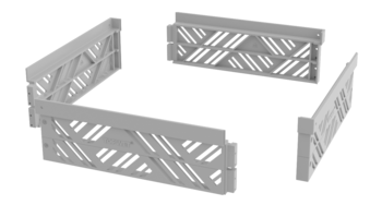 Šachta pro zelené střechy – výškový nástavec 100 mm